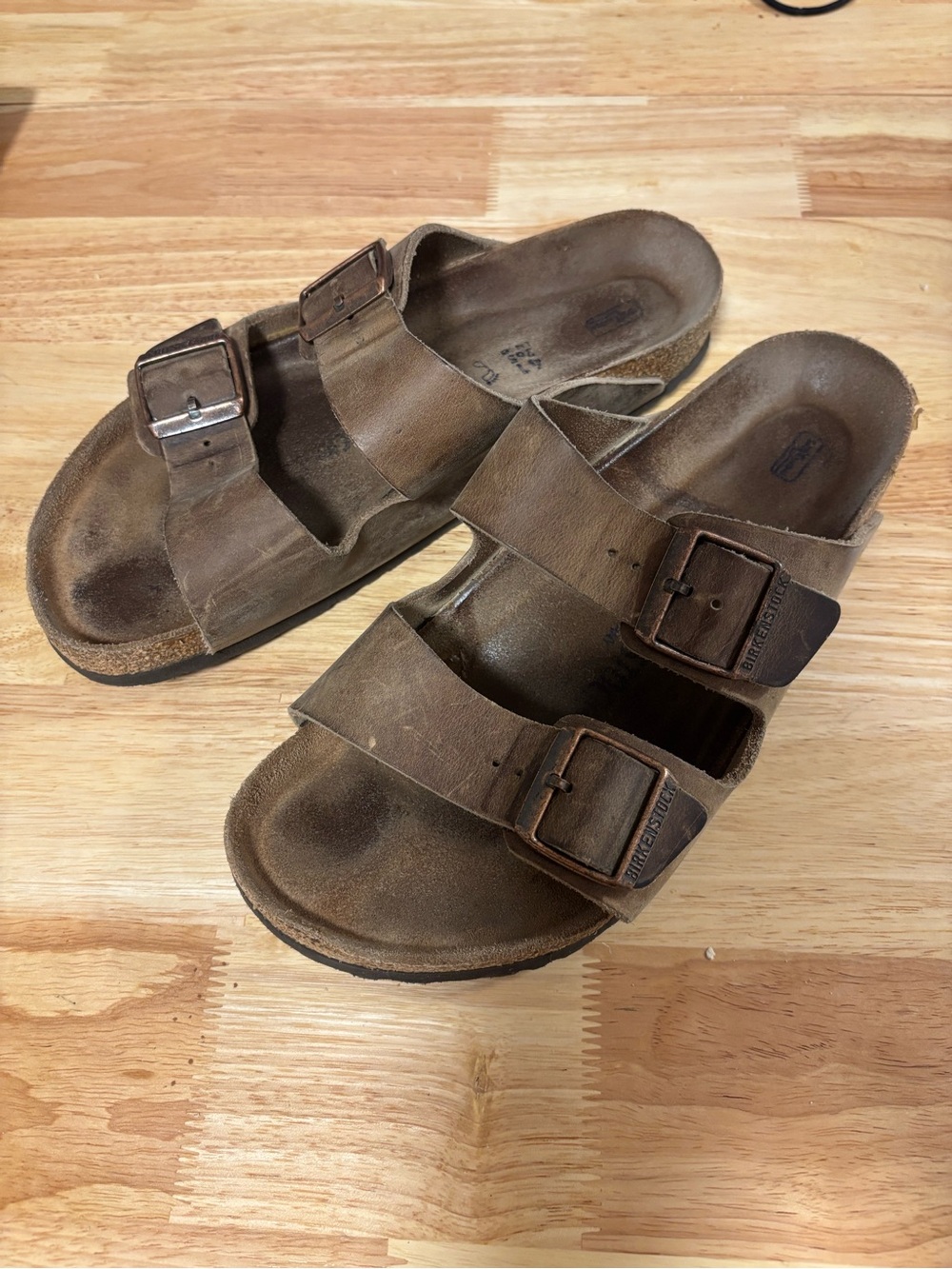 Birkenstock Boston Sz. 41 - Brown Leather